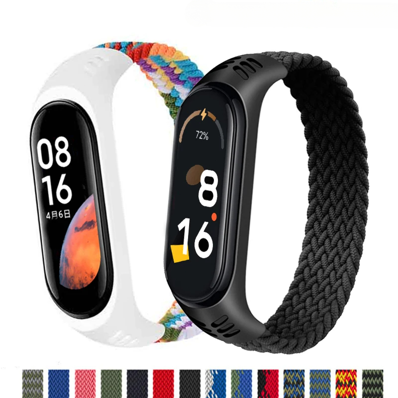 Health Wellness Bracelet - Correa de nailon trenzado tipo Solo