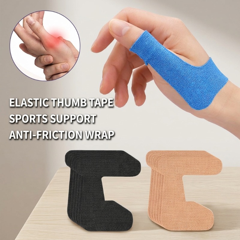 Sports Taping Precut - Cinta Elástica Precortada para Pulgar, Vendaje