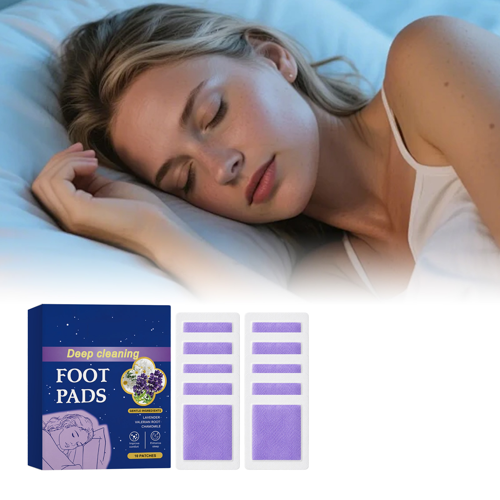 Detox Foot Patch - Parches para pies para un sueño