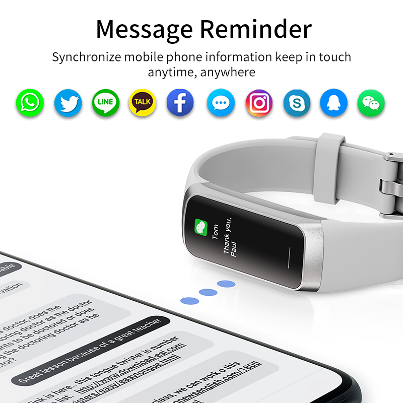 FOXBOX-reloj inteligente a la  - Health Wellness Bracelet reseña y precio
