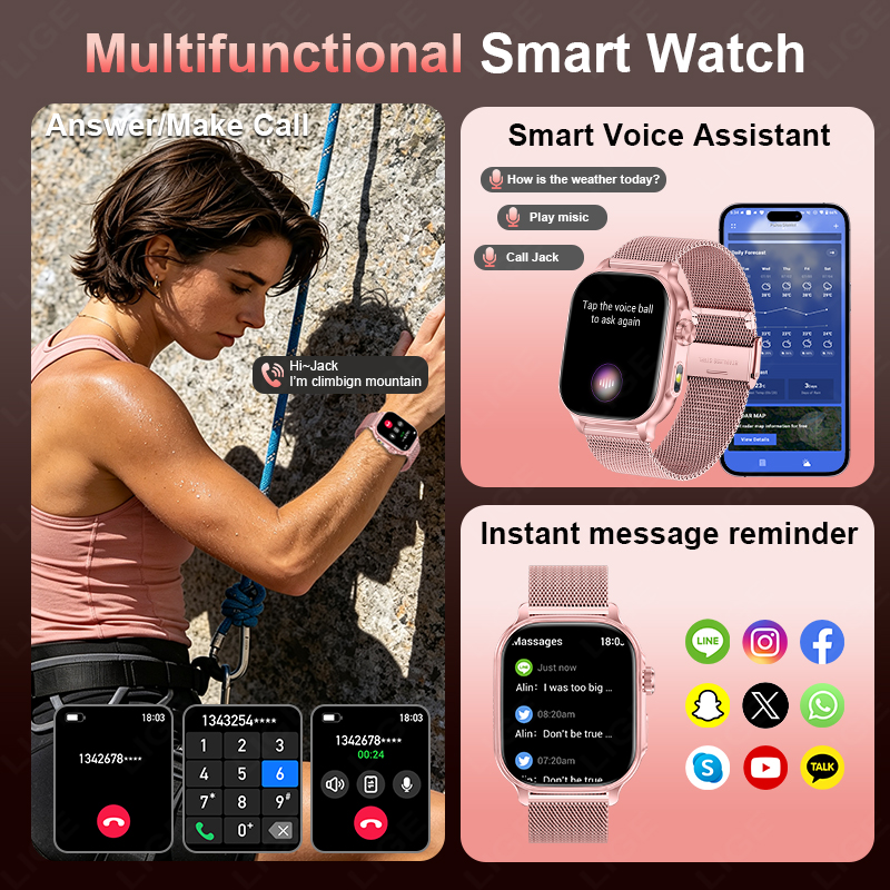 Nuevo Reloj Inteligente 2026 c - Health Wellness Bracelet reseña y precio