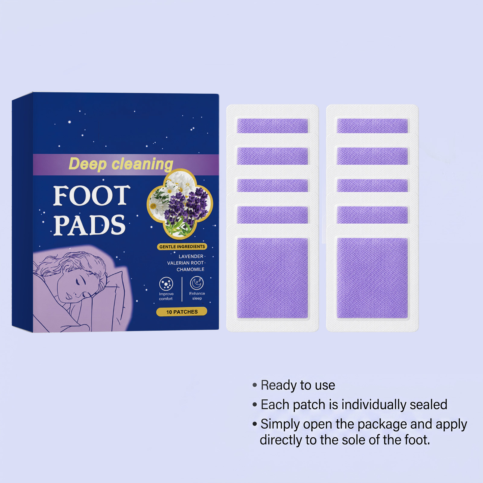 Parches para pies para un sueñ - Detox Foot Patch reseña y precio