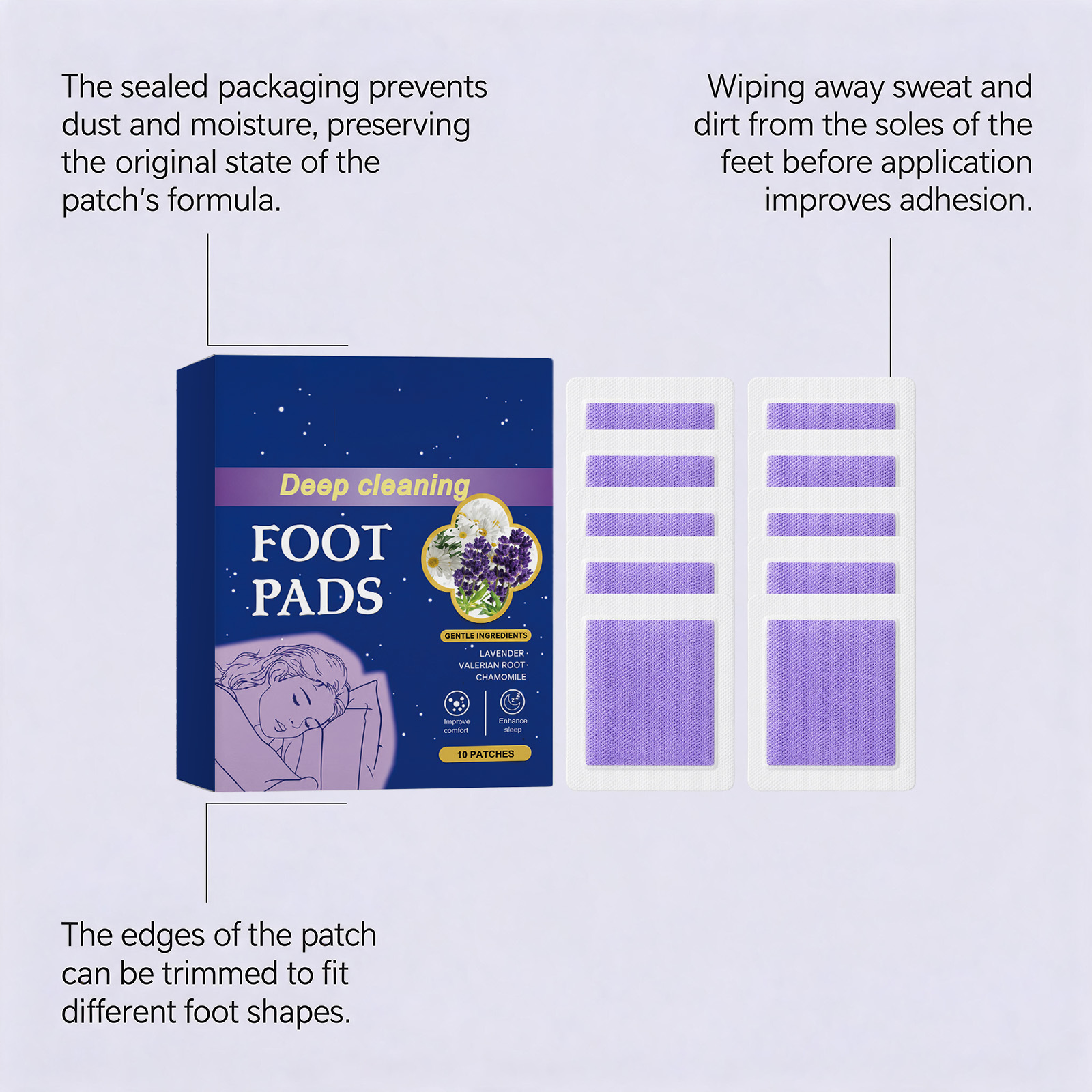 Parches para pies para un sueñ - Detox Foot Patch reseña y precio