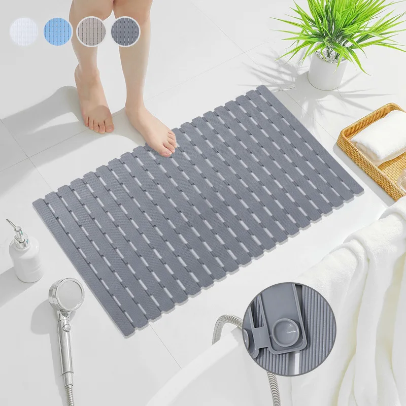 1 alfombrilla de bañera antide - Bamboo Bath Mat reseña y precio